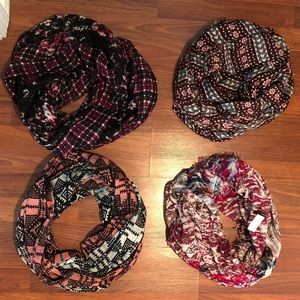 4 Maurice’s infinity scarves